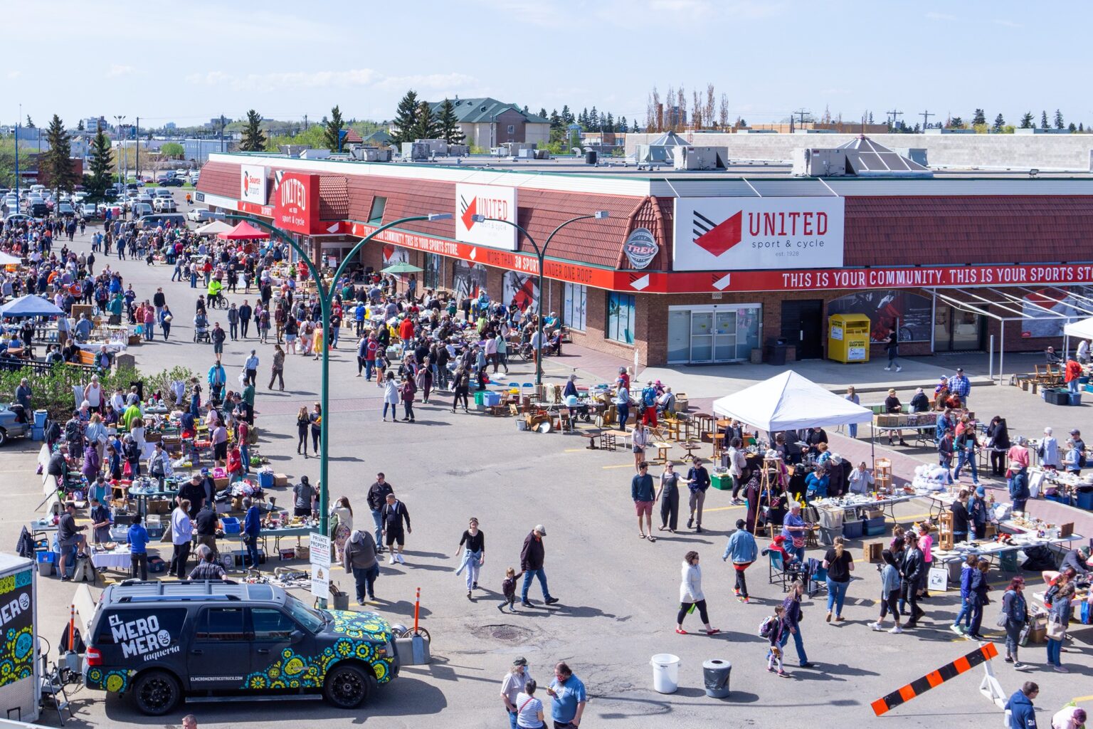 Antique Mall Parking Lot Sale Old Strathcona Business Association, Edmonton